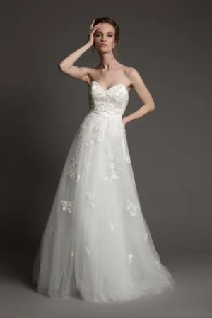 Modern Bride in White