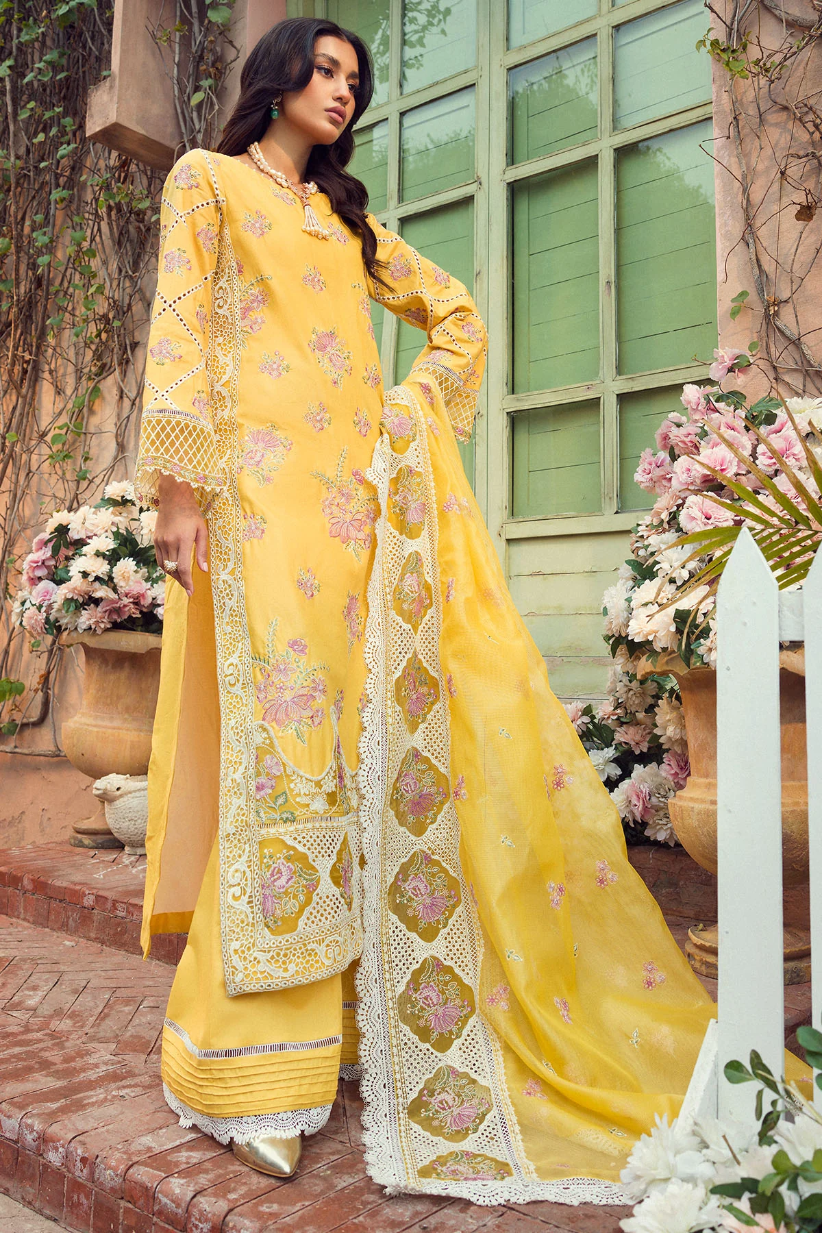 4423-ZEMAL EMBROIDERED LAWN UNSTITCHED - Image 5