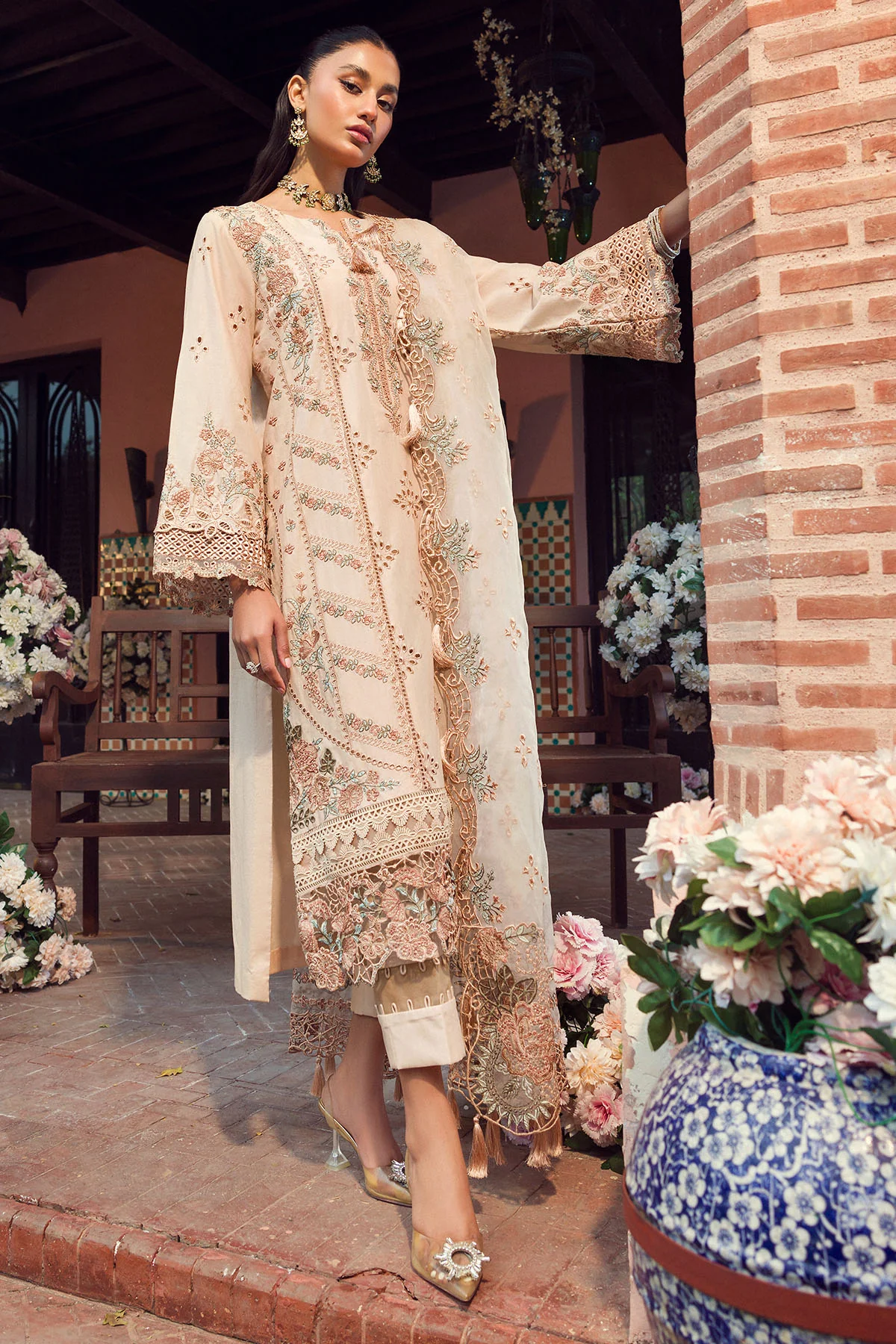 4426-JANNAT EMBROIDERED LAWN UNSTITCHED - Image 6
